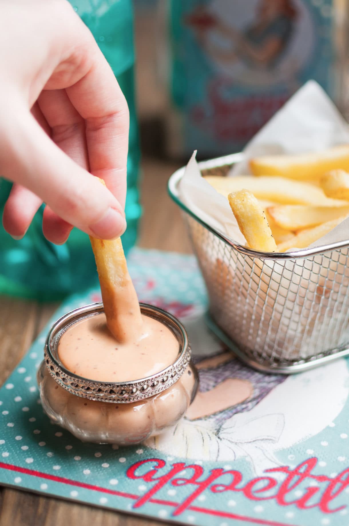 Ma recette secrète de sauce pommes frites